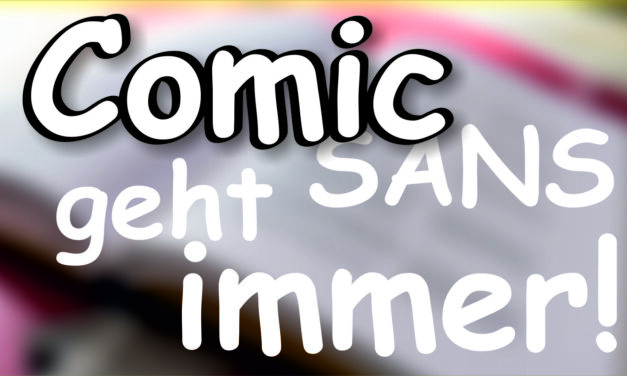 Comic Sans Alternative: Rette sich wer kann.