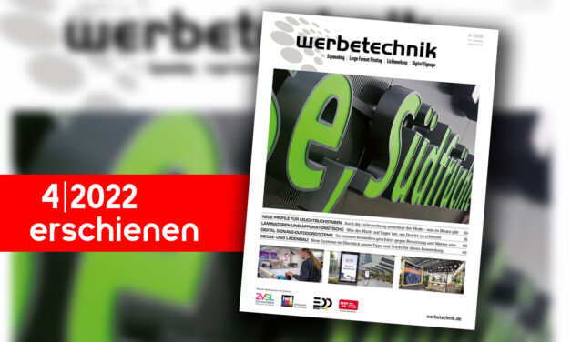 Werbetechnik August | 2022 erschienen