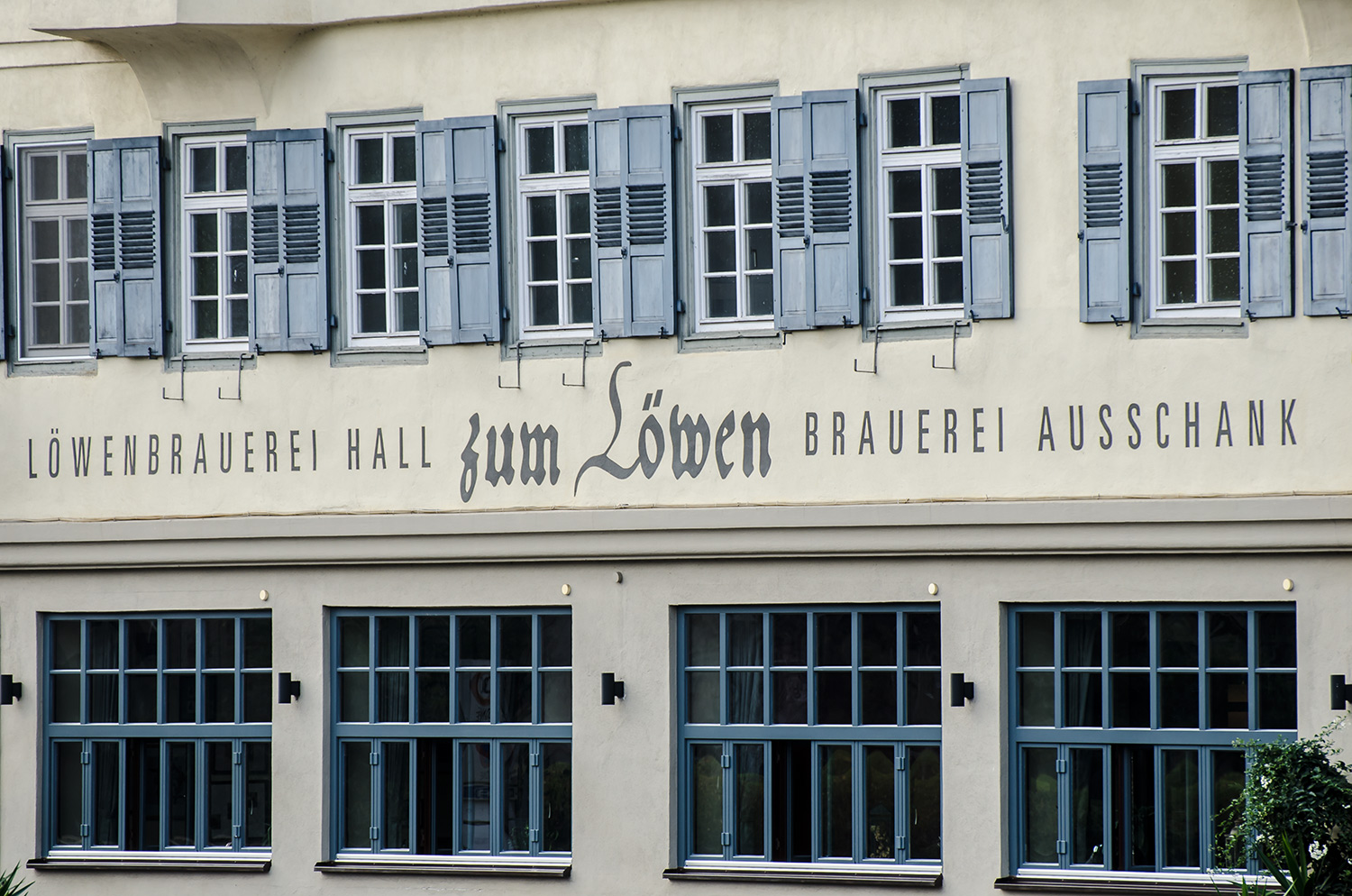 Wandbemalung Brauerei