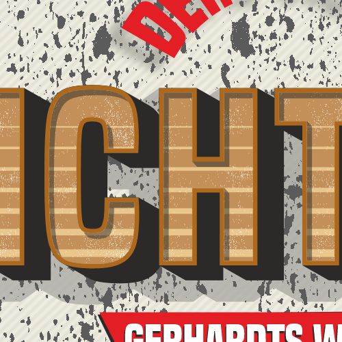 Blockschatten Lettering Füllung