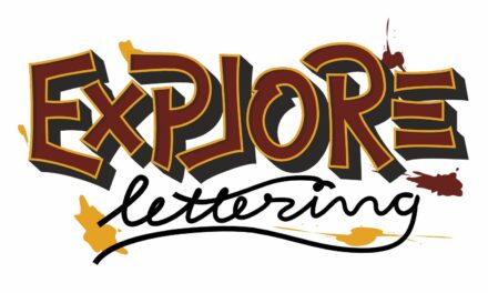 Lettering mit Grafiksoftware