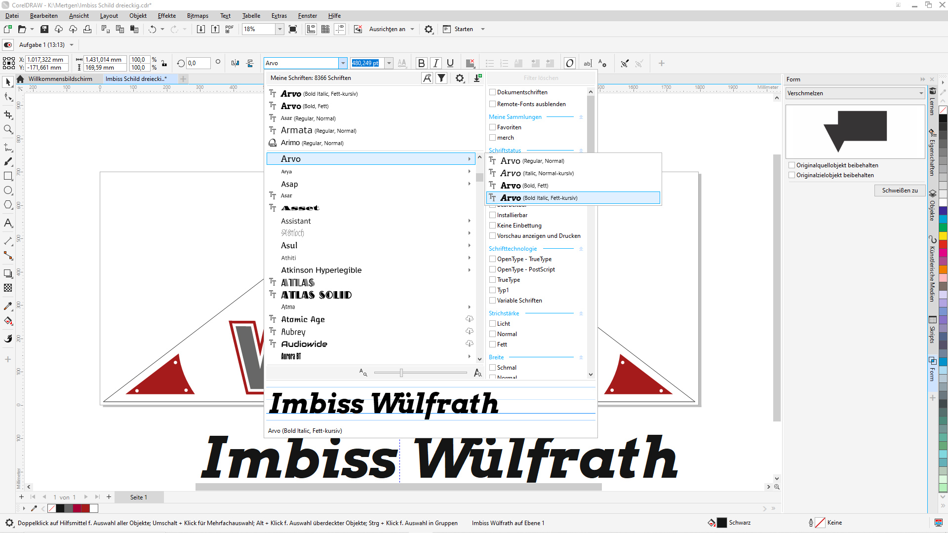 remote Fonts in CorelDRAW 2024