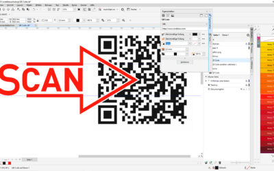 QR Code mit Logo in CorelDRAW